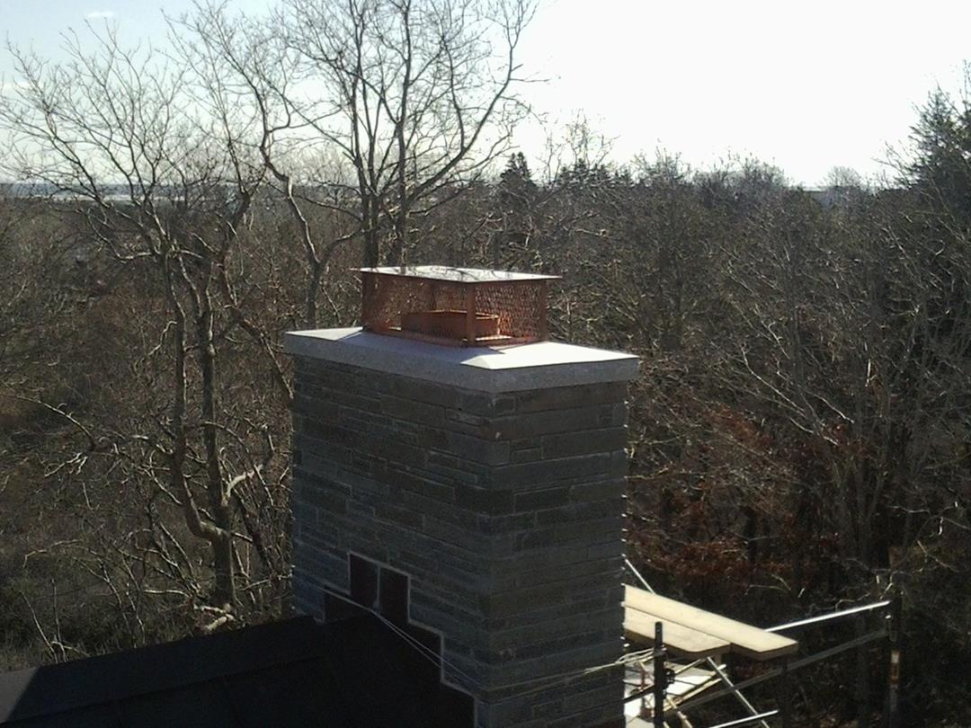 Cape Cod Copper Chimney Caps